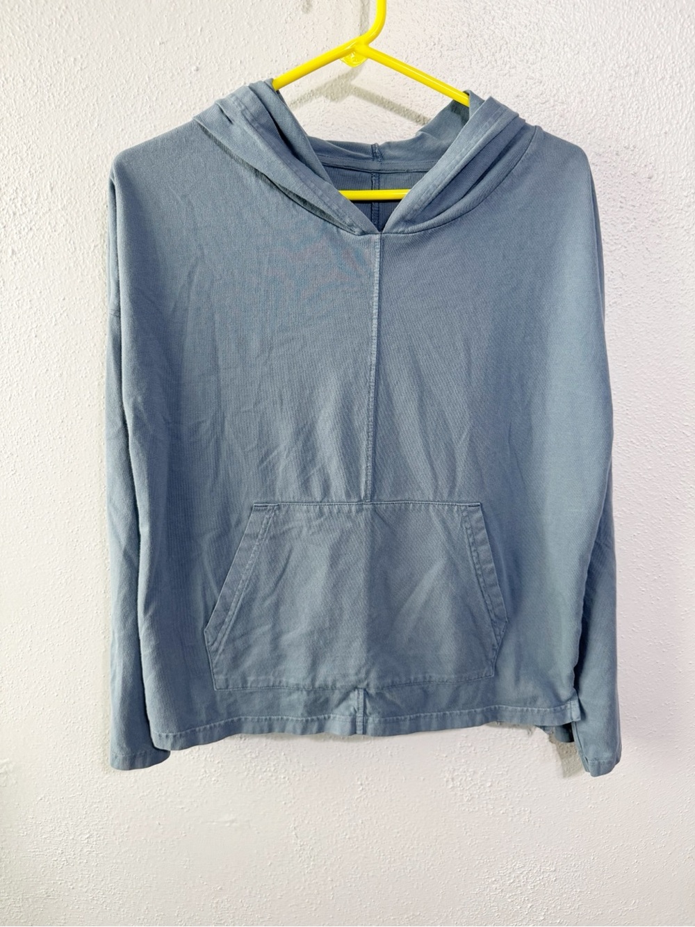 Pact Light Blue Pullover Hoodie women’s size small